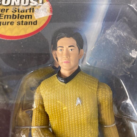 Playmates Star Trek Warp Collection Sulu Action Figure 2009 New in Package - Picture 2 of 6